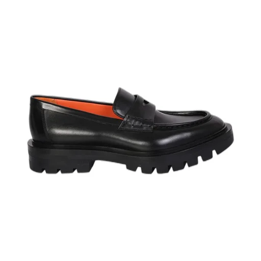 Santoni Feline Lug-Sole Loafers