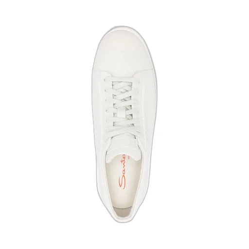 Santoni Logo Detailed Lace-Up Sneakers