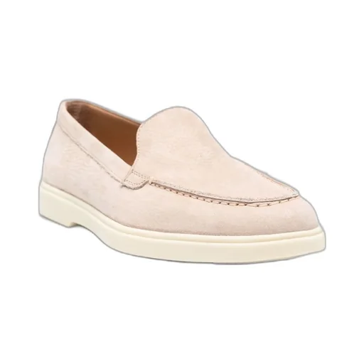 Santoni Moc Stitched Loafers