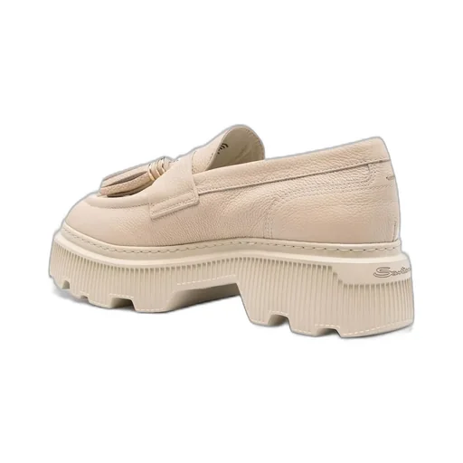 Santoni Slip-On Platform Loafers