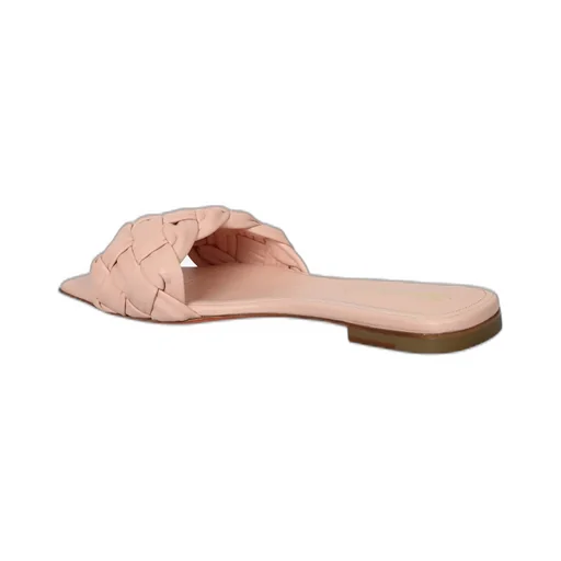 Santoni Woven Square-Toe Sandals
