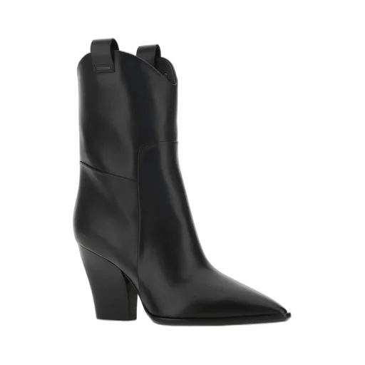 Santoni Western Ankle Boots