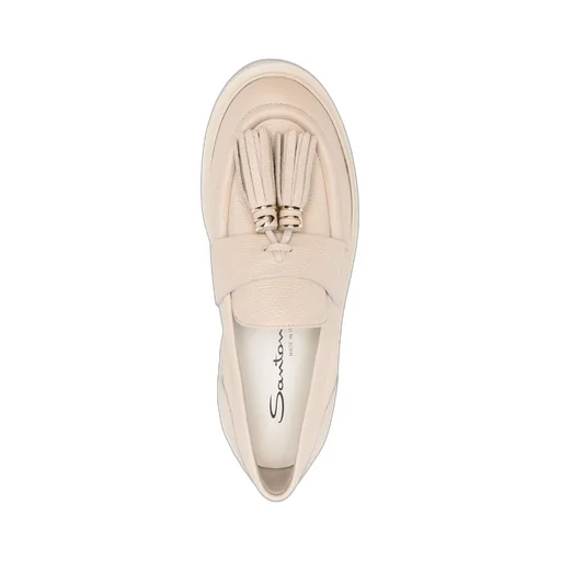 Santoni Slip-On Platform Loafers