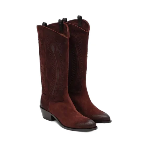 Sartore Embroidered Western Boots