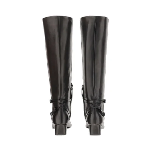 Sartore Buckled Knee High Boots