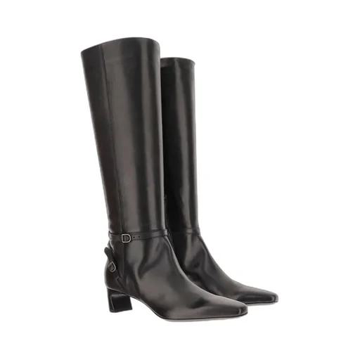 Sartore Buckled Knee High Boots