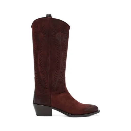 Sartore Embroidered Western Boots