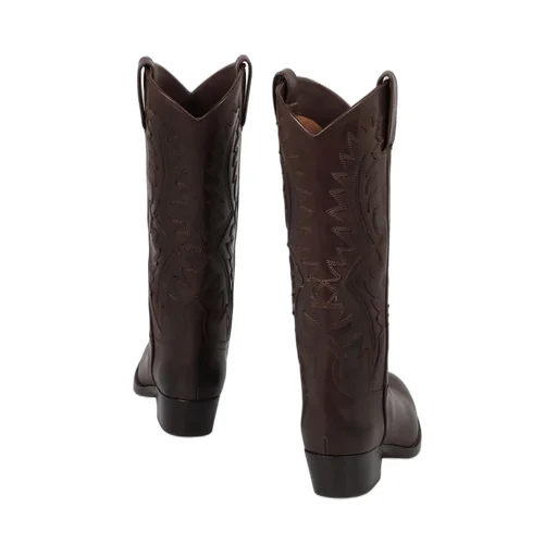 Sartore Western Stitch Leather Boots
