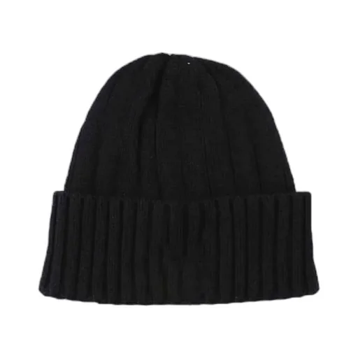 Save The Duck Logo Patch Knitted Beanie