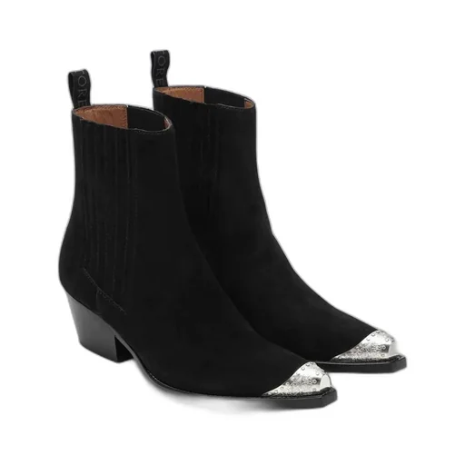 Sartore Metal-Toe Ankle Boots
