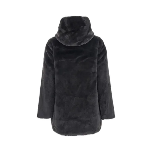 Save The Duck Faux Fur Hooded Coat