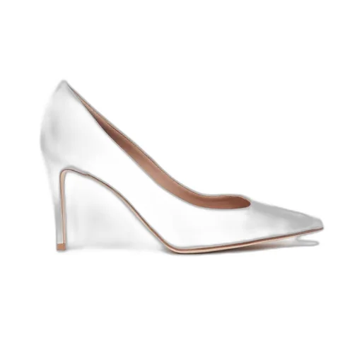 Scarosso Greta Satin Pointed-Toe Pumps
