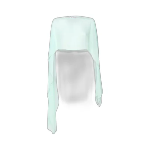 Scarlett Poppies Asymmetric Stole Scarf