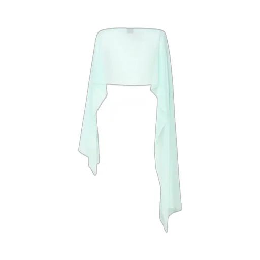 Scarlett Poppies Asymmetric Stole Scarf