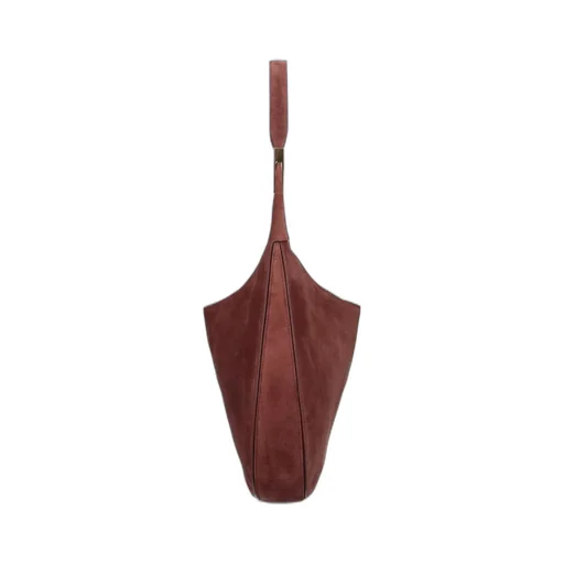 Savette Curved Open-Top Shoulder Bag
