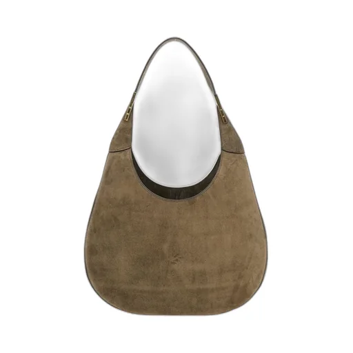 Savette Curved Open-Top Shoulder Bag