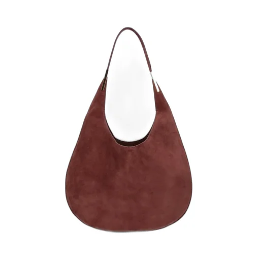Savette Curved Open-Top Shoulder Bag