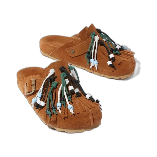 Scarosso Gea Tassel-Detailed Slippers
