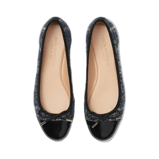 Scarosso Carla Bow-Detailed Ballerina Shoes