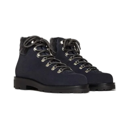 Scarosso Catherine Round-Toe Lace-Up Boots