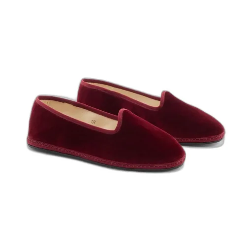 Scarosso Valentina Velvet Flat Shoes