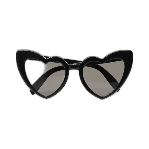 Saint Laurent Eyewear Loulou Heart-Shape Frame Sunglasses