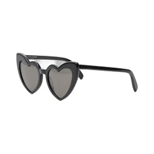 Saint Laurent Eyewear Loulou Heart-Shape Frame Sunglasses