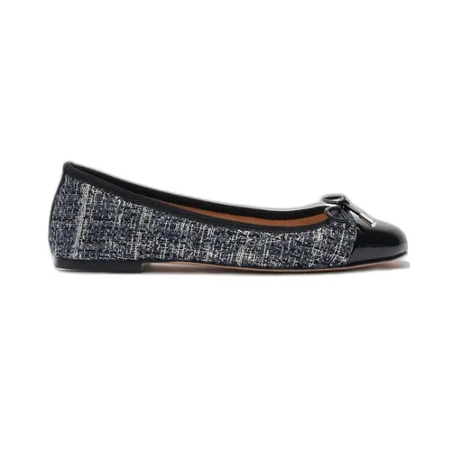 Scarosso Carla Bow-Detailed Ballerina Shoes