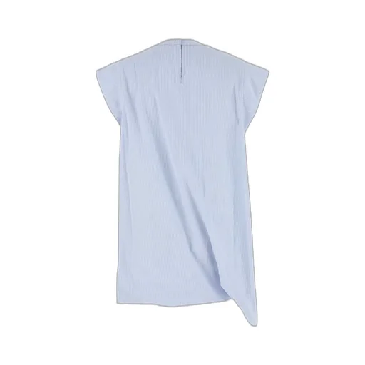 Sacai Striped Asymmetric Poplin Top