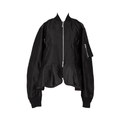 Sacai Zipped Twill Bomber Jacket