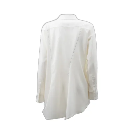 Sacai Curved Hem Suiting Shirt