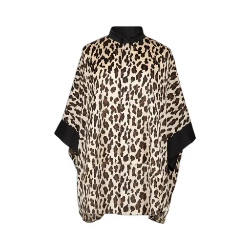 Sacai Leopard-Printed Dolman Sleeved Blouse
