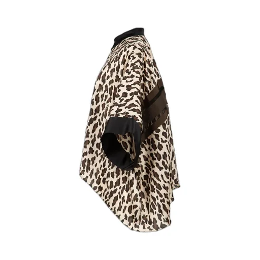 Sacai Leopard-Printed Dolman Sleeved Blouse