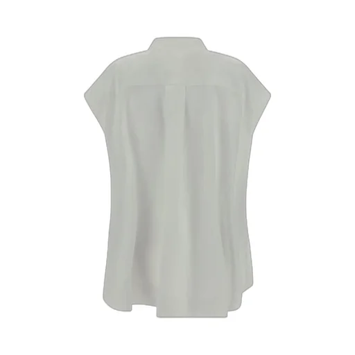 Sacai Sleeveless Poplin Shirt