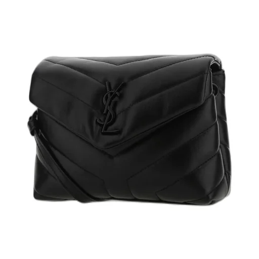 Saint Laurent Loulou Logo Plaque Crossbody Bag