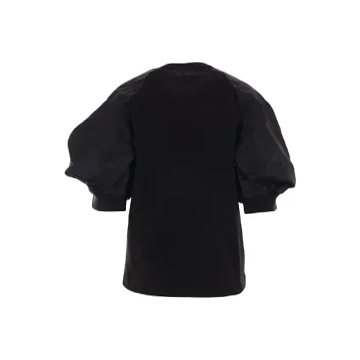 Sacai Crewneck Puff-Sleeved T-Shirt