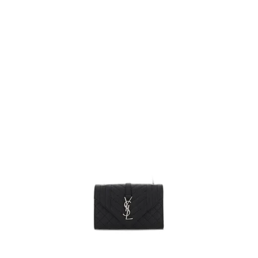 Saint Laurent Envelope Matelassé Small Crossbody Bag