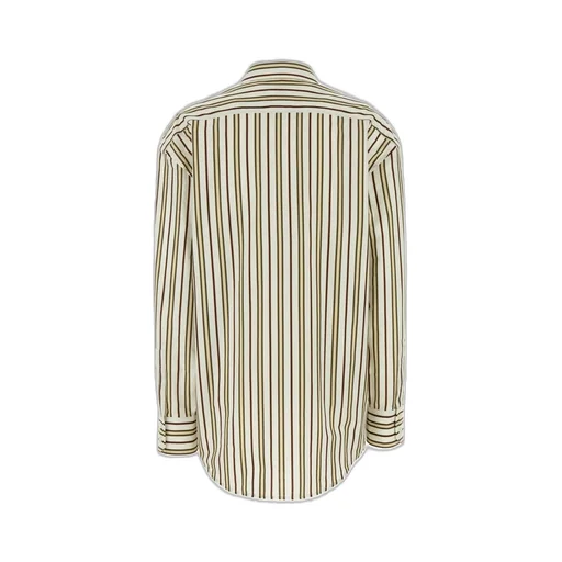 Saint Laurent Cassandre Striped Shirt