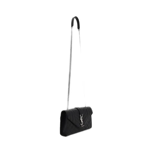 Saint Laurent Envelope Matelassé Small Crossbody Bag