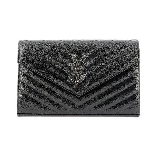 Saint Laurent Classic Cassandre Chain Wallet