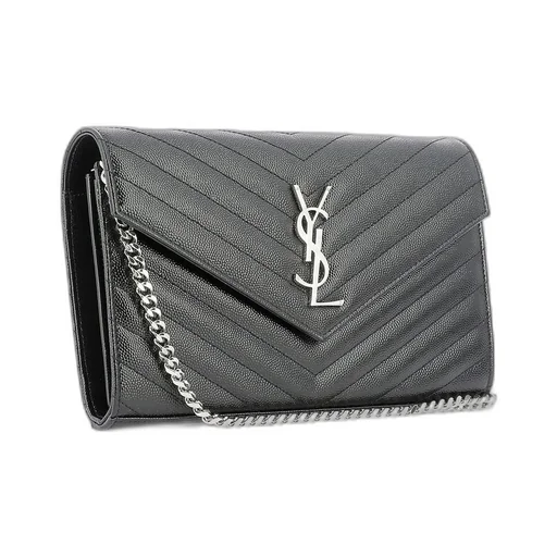 Saint Laurent Classic Cassandre Chain Wallet