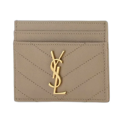 Saint Laurent Cassandre Matelassé Card Case