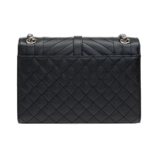 Saint Laurent Matelassé Envelope Medium Shoulder Bag