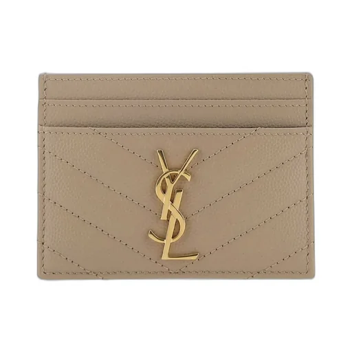 Saint Laurent Cassandre Matelassé Card Case