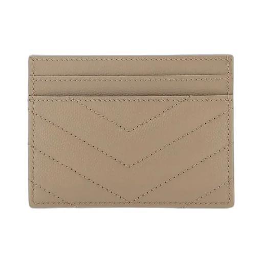 Saint Laurent Cassandre Matelassé Card Case