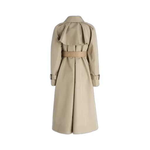 Sacai Two-Toned Belted Waist Coat