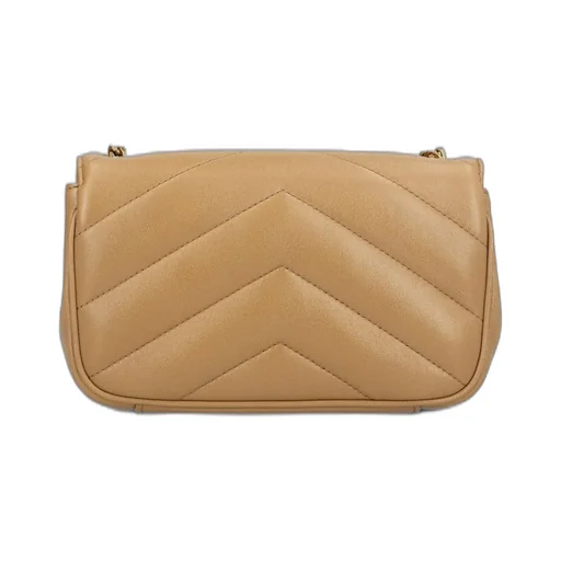 Saint Laurent Loulou Logo Plaque Mini Shoulder Bag