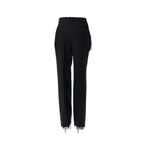 Saint Laurent Pleated Straight Leg Pants