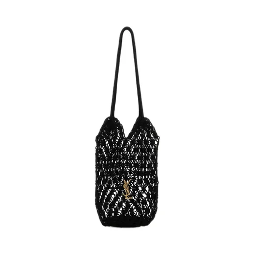 Saint Laurent Cassandre Logo Plaque Large Tote Bag