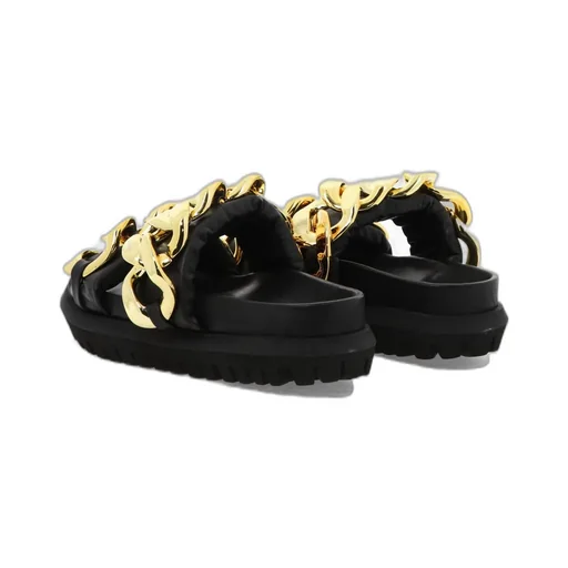 Sacai Chain Link Detailed Open Toe Sandals